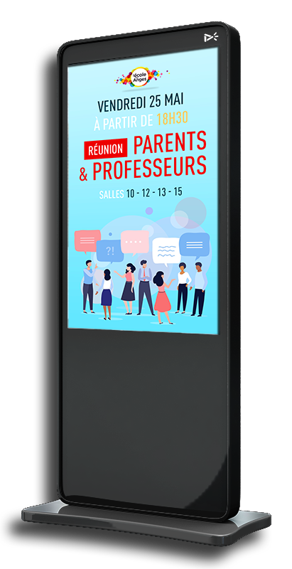 affichage dynamique éducation-école