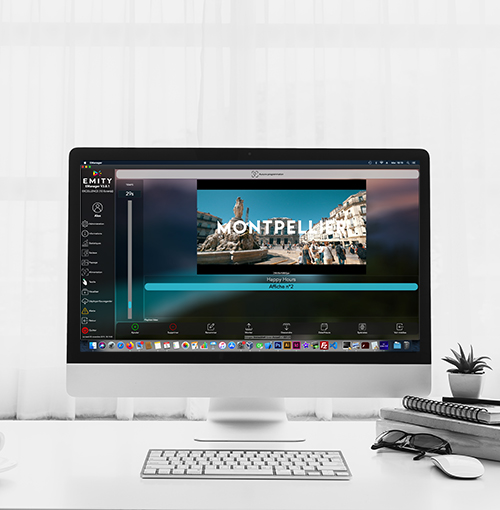 Cms affichage dynamique emity
