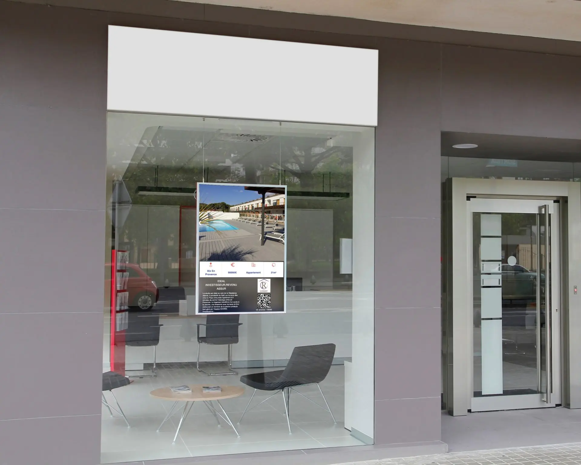 affichage dynamique solutions immobilier