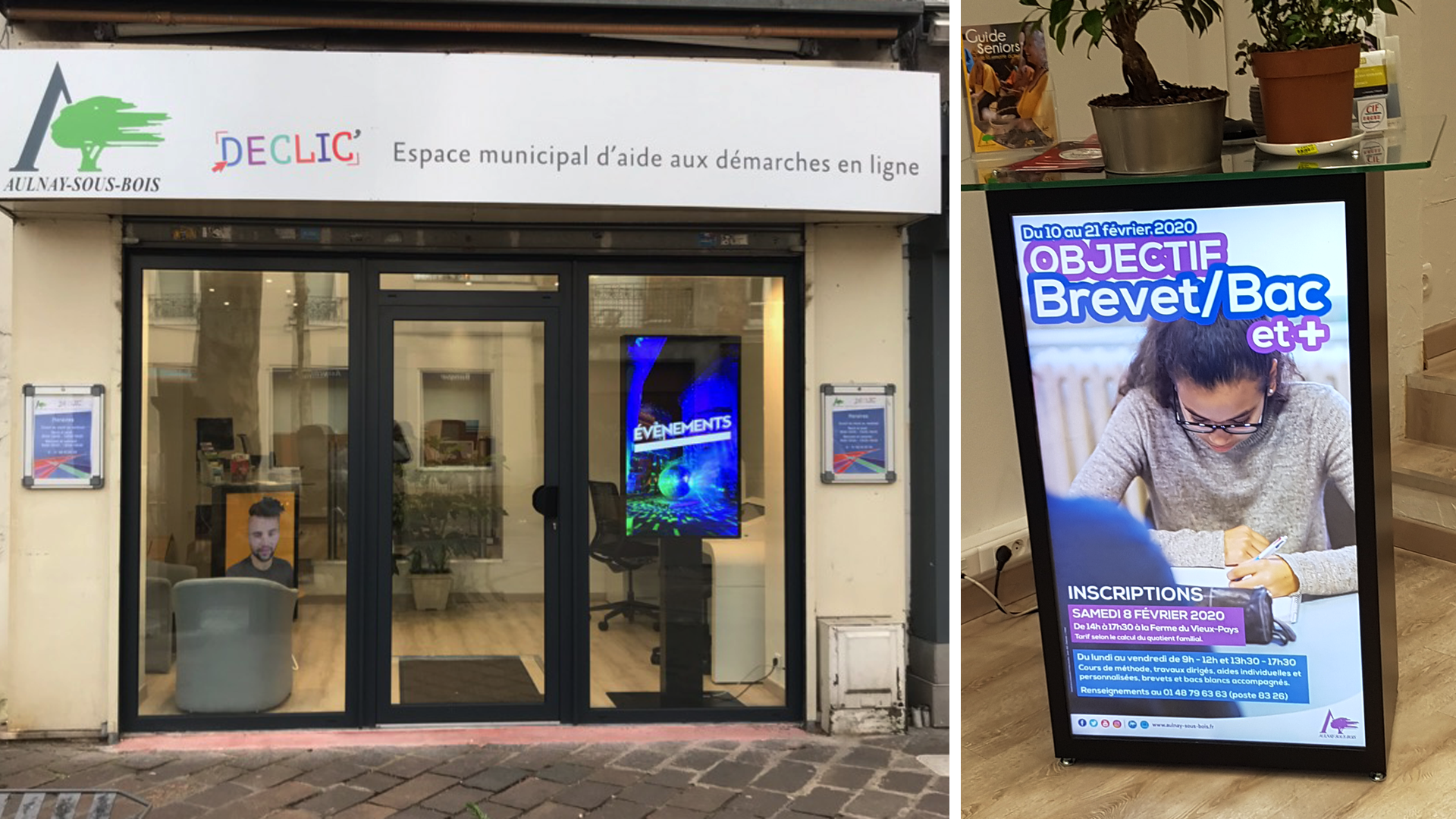 Emity - Affichage Dynamique - Mairie d'Aulnay