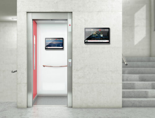 L’affichage dynamique dans les immeubles