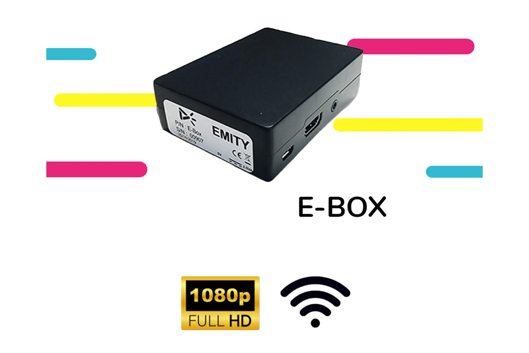 Emity - affichage dynamique - E-Box