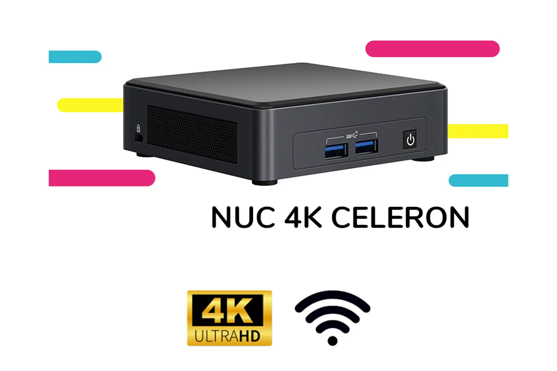 Emity -Affichage dynamique - E-Box Nuc 4k Celeron