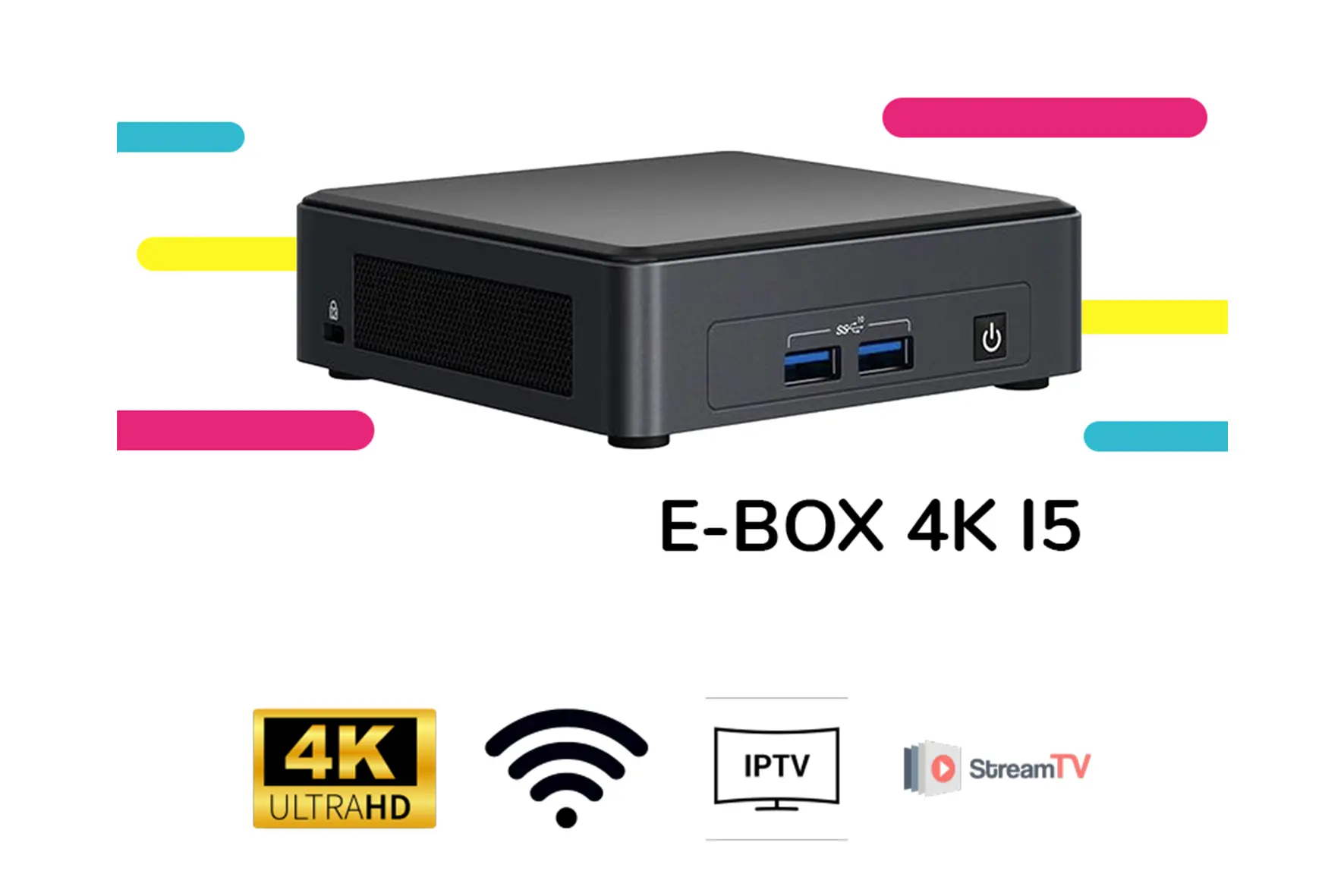 Emity -Affichage dynamique - E-Box 4k I5