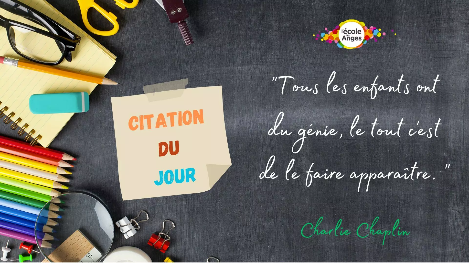 template - éducation - affichage dynamique 