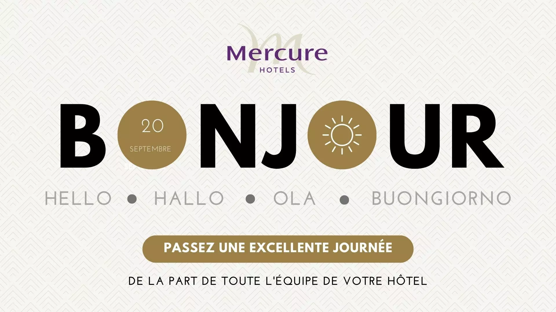 hotellerie - secteur - affichage dynamique