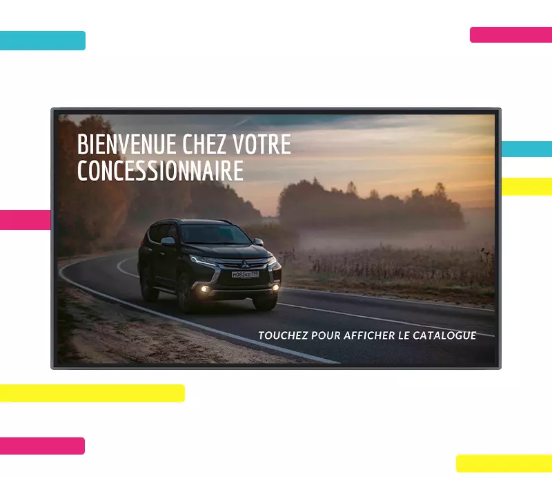 LG ; écrans ; communication ; emity