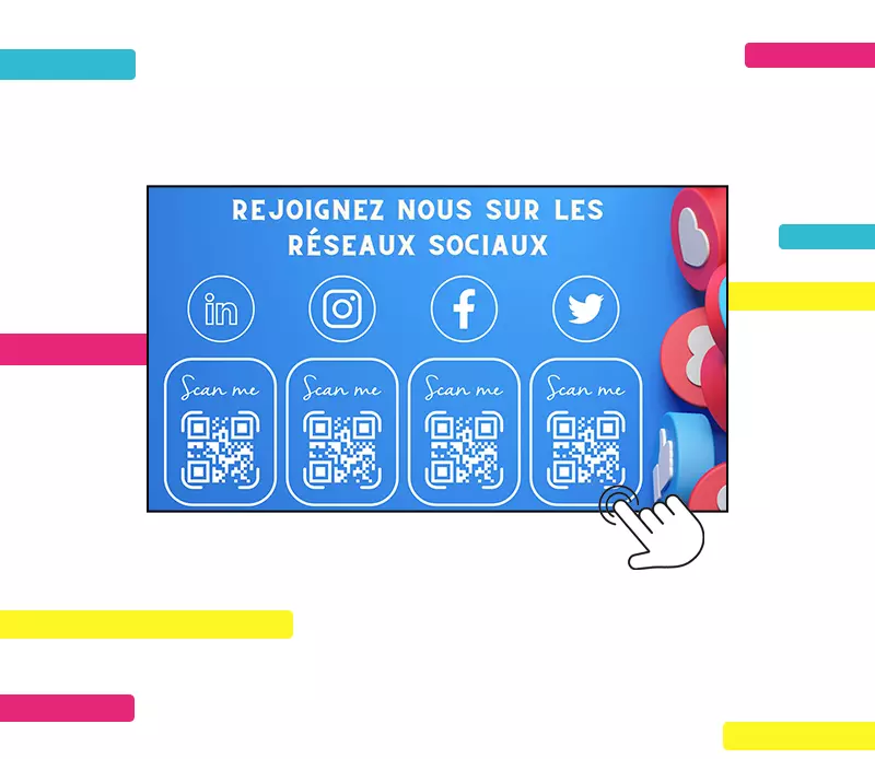 Tactile LG ; écrans ; communication ; emity