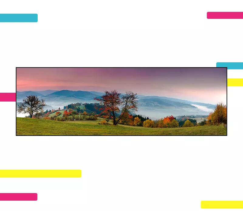 panorama LG ; écrans ; communication ; emity