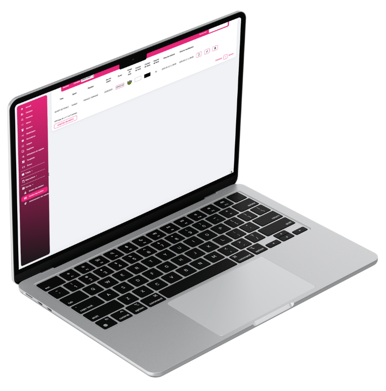 scoring ; live scoring ; sport ; score ; gestion ; logiciel