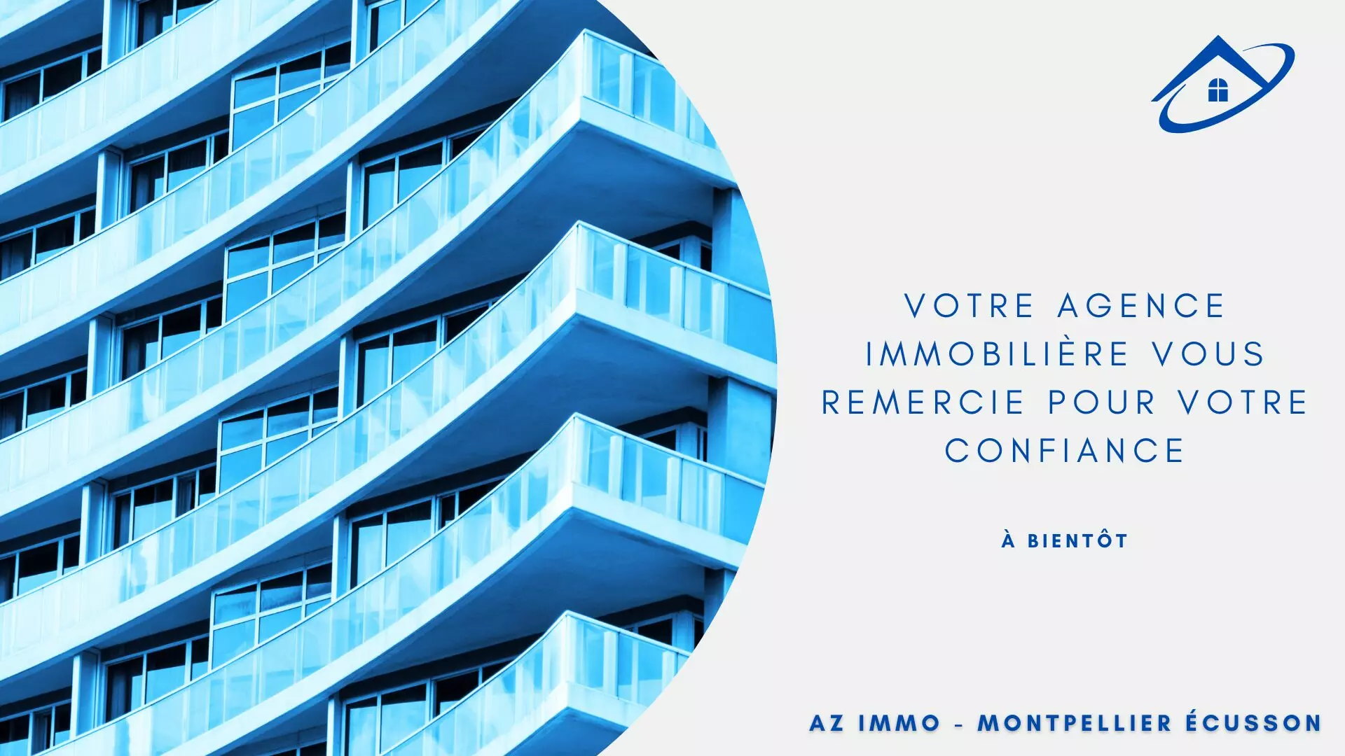 Affichage dynamique en vitrine d'agence immobilière — modèle EMITY