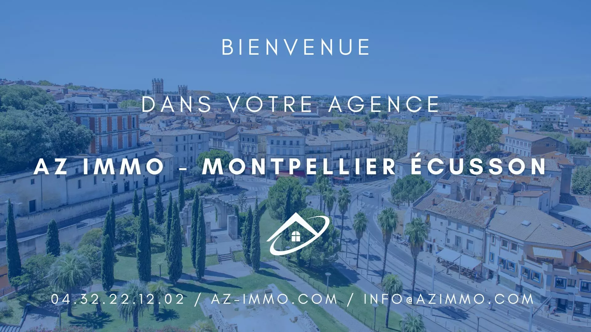 Modèle d'affichage dynamique pour agence immobilière — template EMITY