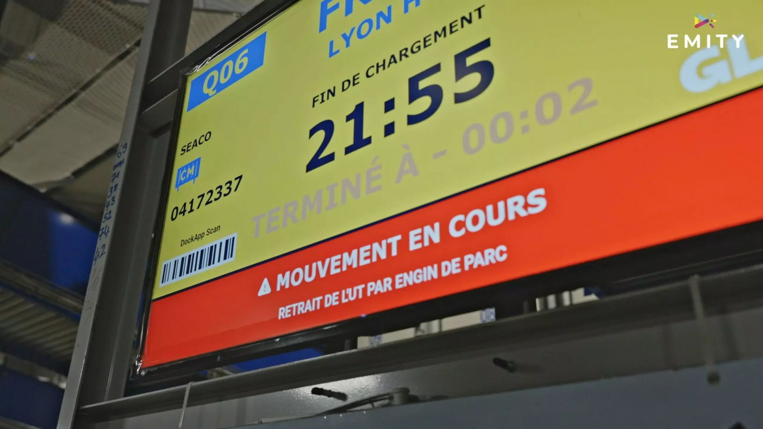 GLS France — Hub logistique Paris Sud avec EMITY
