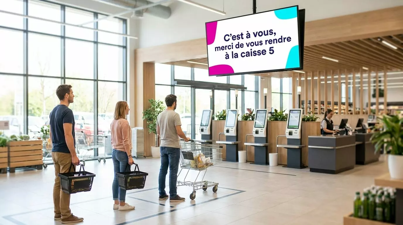 File d'attente unique EMITY solution gestion accueil
